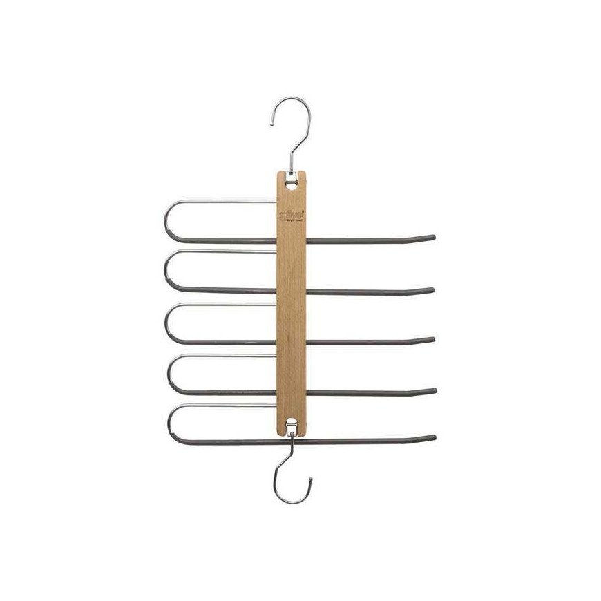 5five Simply Smart Wooden Trouser Hanger, 5 pairs – 2