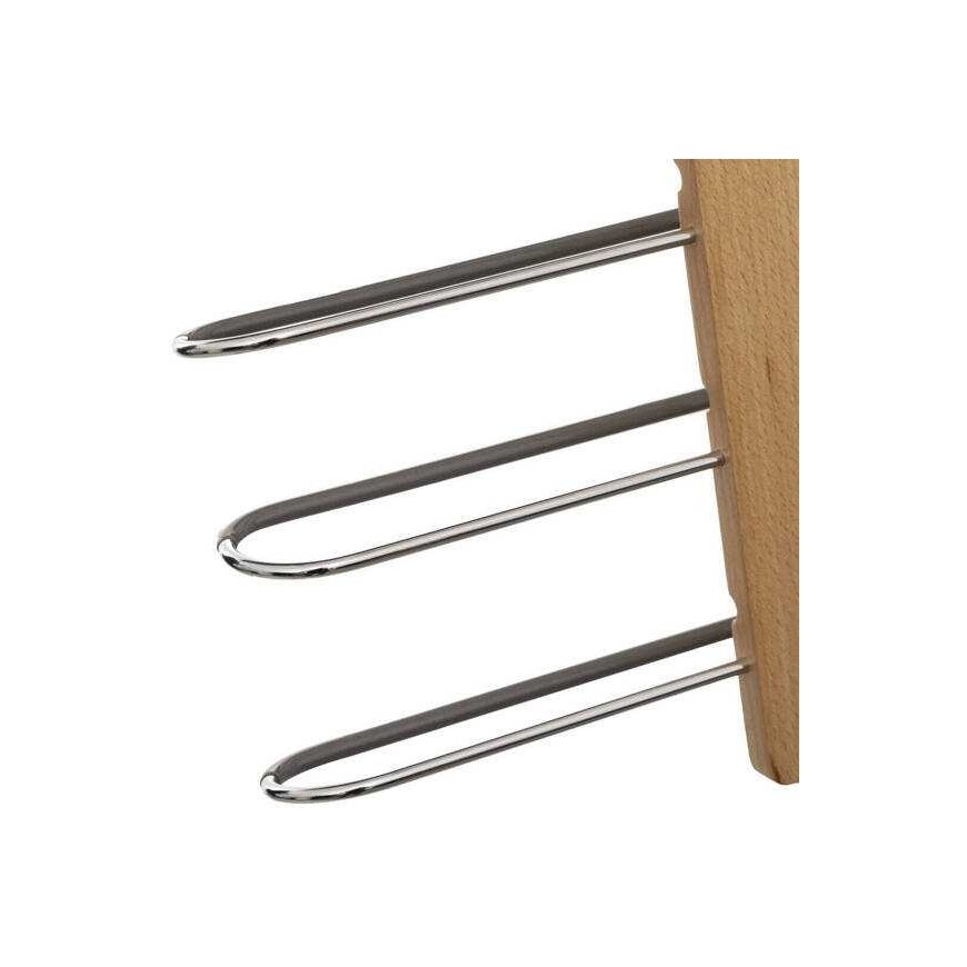 5five Simply Smart Wooden Trouser Hanger, 5 pairs – 3