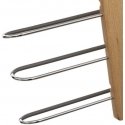 5five Simply Smart Wooden Trouser Hanger, 5 pairs