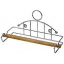 Universal paper towel holder - chrome-plated steel, ZELLER