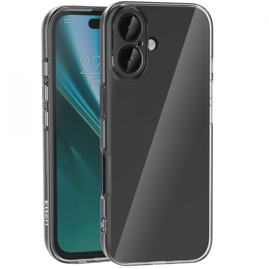 Telforceone Etteri Clear case for iPhone 16 Plus 6.7"