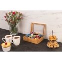 Bamboo Bamboo tea box in bags - 6 compartments, ZELLER Bamboo Bamboo tea box in bags - 6 compartments, ZELLER