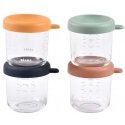 BEABA 4 kpl. LASIKUPISETTI (4 KPL. 250 ML KOHTAINEN), SUNRISE BEABA 4 kpl. LASIKUPISETTI (4 KPL. 250 ML KOHTAINEN), SUNRISE