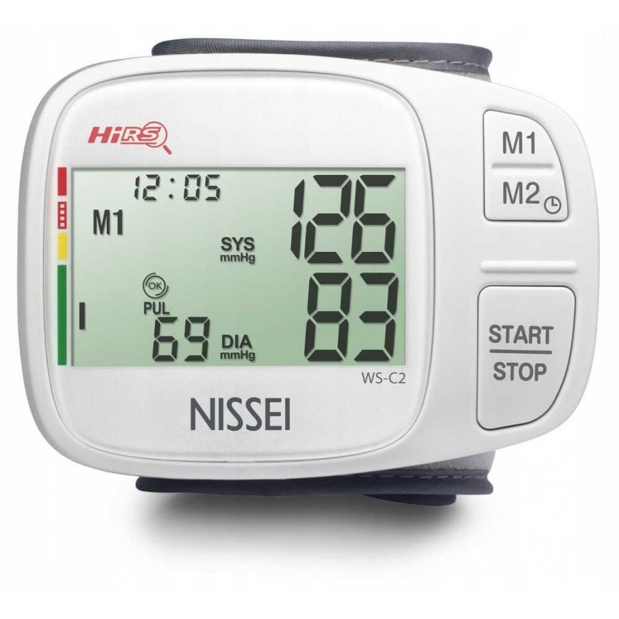Pikkulääkäri Pikkulääkäri Nissei DSK-1031 automaattinen ranteen verenpainemittari. Kompakti, kätevä ja tarkka verenpaineen helpp