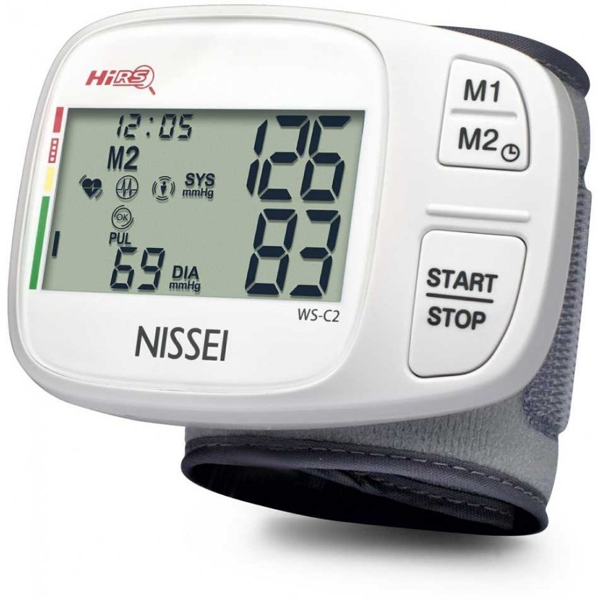 Little Doctor Little Doctor Nissei DSK-1031 automatic wrist blood pressure monitor. Compact, convenient and accurate for easy bl – 2
