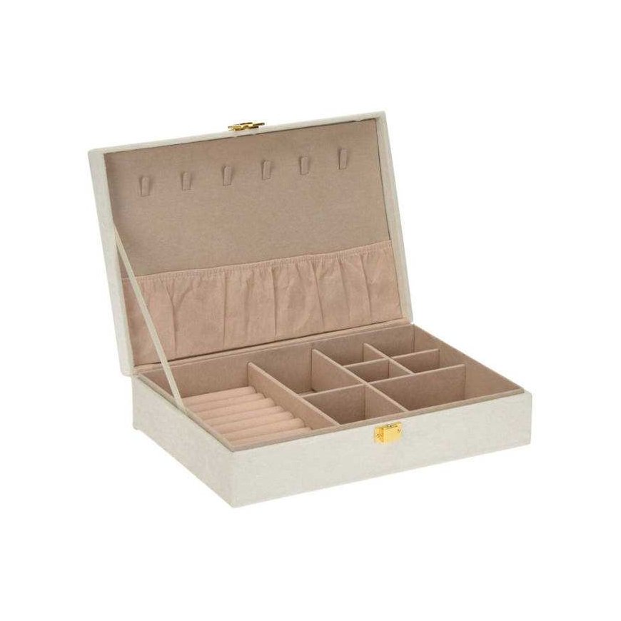 Home Styling Collection Papuošalų dėžutė balta 28x19x7 cm – 5