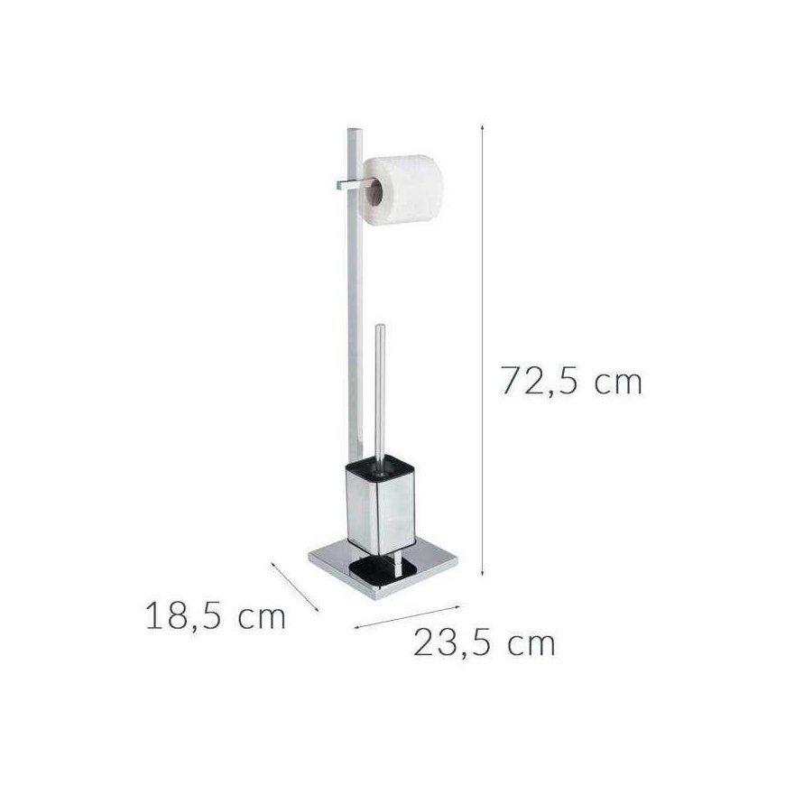WC-paperiteline ja -harja QUADRO wc-istuimeen - 2 in 1, WENKO – 4