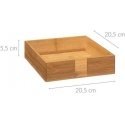 Bamboo Bambu lautasliina, 20 x 20 cm, lautasliinapidike