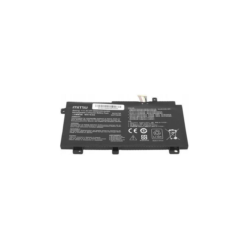 MITSU ASUS B31N1726 FX504 3900mAh 44Wh 11,4 – 2