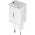 FoneKit GaN PD 45W -verkkovirtalaturi, USB-C, valkoinen FoneKit GaN PD 45W -verkkovirtalaturi, USB-C, valkoinen