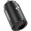 FoneKit Travel PD 30W, USB-A + USB-C car charger FoneKit Travel PD 30W, USB-A + USB-C car charger