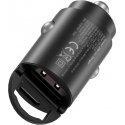 FoneKit Travel PD 30W, USB-A + USB-C car charger FoneKit Travel PD 30W, USB-A + USB-C car charger