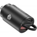 FoneKit Travel PD 30W, USB-A + USB-C car charger FoneKit Travel PD 30W, USB-A + USB-C car charger