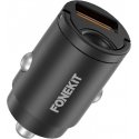 FoneKit Travel QC 18W, USB-A automobilinis įkroviklis FoneKit Travel QC 18W, USB-A automobilinis įkroviklis