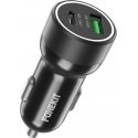 FoneKit Travel 51W, USB-C + USB-A car charger FoneKit Travel 51W, USB-C + USB-A car charger