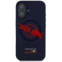 Case Red Bull Red Bull Red Bull HC Silicone ORBR20 Logo Red Lining Apple iPhone 16 MagSafe pomegranate color