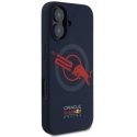 Case Red Bull Red Bull Red Bull HC Silicone ORBR20 Logo Red Lining Apple iPhone 16 MagSafe pomegranate color