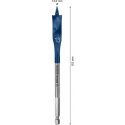 Bosch litteä jyrsin keskiporalla, 13x152 Bosch litteä jyrsin keskiporalla, 13x152