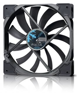 Fractal Design Venturi HF-14 Arvuti korpus Ventilaator 14 cm Must, Hall