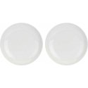 Set of 2 essential gourmet round bowls - white, 30 cm Set of 2 essential gourmet round bowls - white, 30 cm