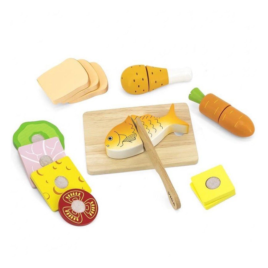 Wooden cutting board set in a box Viga – 3