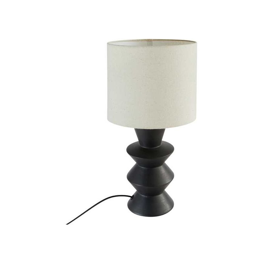 Pöytävalaisin keraamisella pohjalla YULIA, korkeus 40 cm