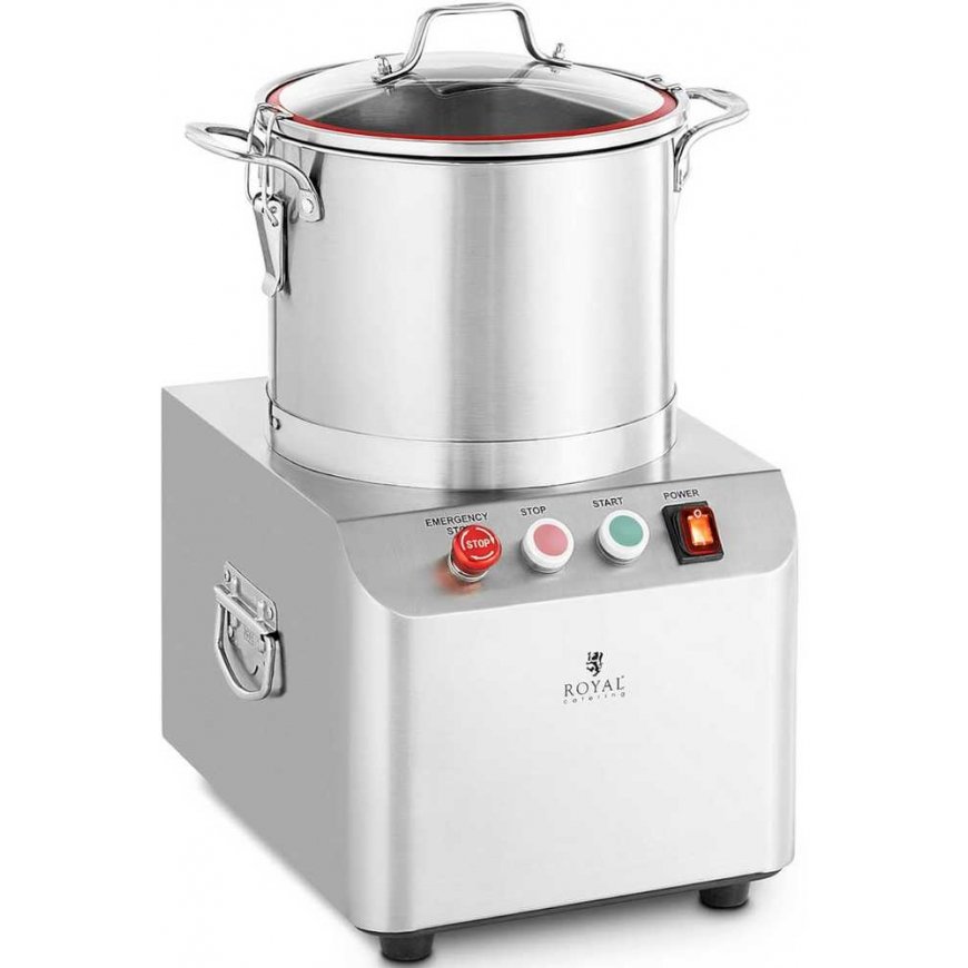 Royal Catering Gastronomie Wolf Slicer for cutting, mincing, chopping meat, vegetables, 1400 rpm, 10 l, 750 W – 2