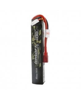Lipo Gens ace 25C 1100mAh 3S1P 11.1V Airsoft Gun battery with T-plug