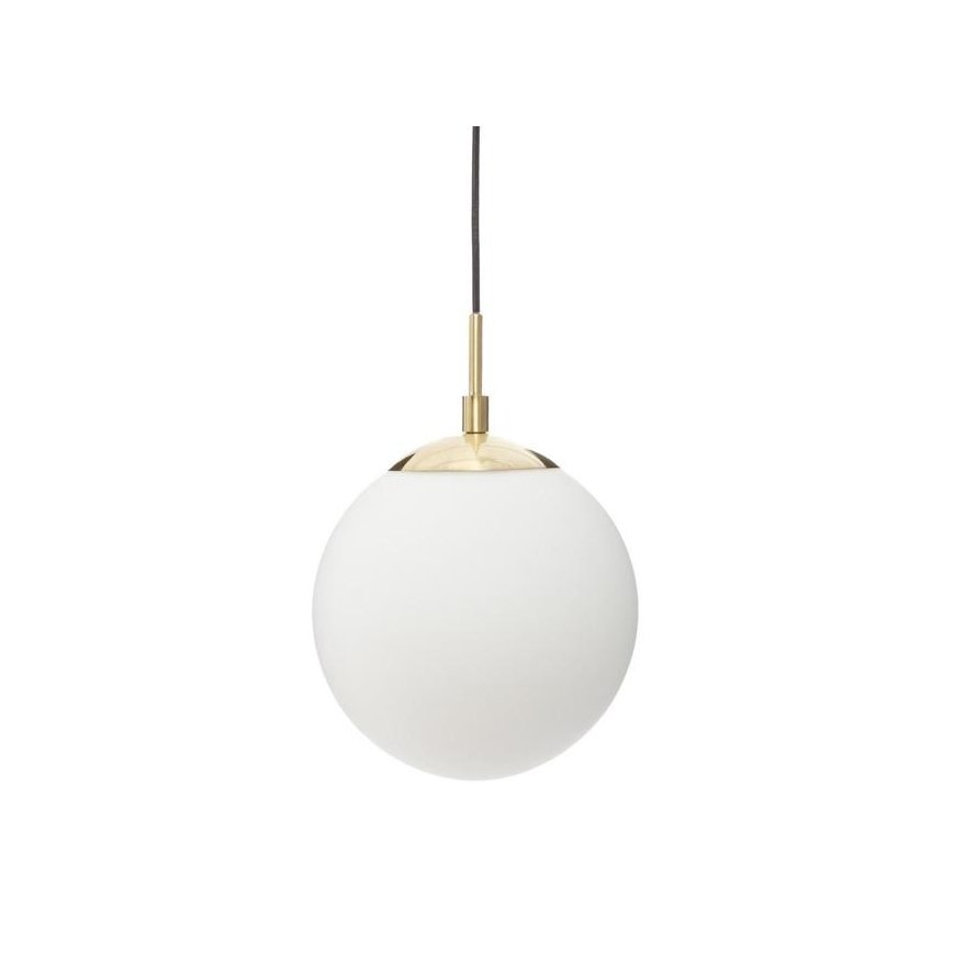 Lamp Apvalus pakabinamas šviestuvas DRIS, baltas rutulinis, Ø 20 cm