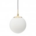 Lamp Apvalus pakabinamas šviestuvas DRIS, baltas rutulinis, Ø 20 cm