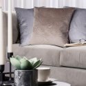 Eurofirany VELVET / 58 Soft velvet pillowcase with embossed ginkgo leaf pattern, 45X45 cm, color: dark mint Eurofirany VELVET / 58 Soft velvet pillowcase with embossed ginkgo leaf pattern, 45X45 cm, color: dark mint