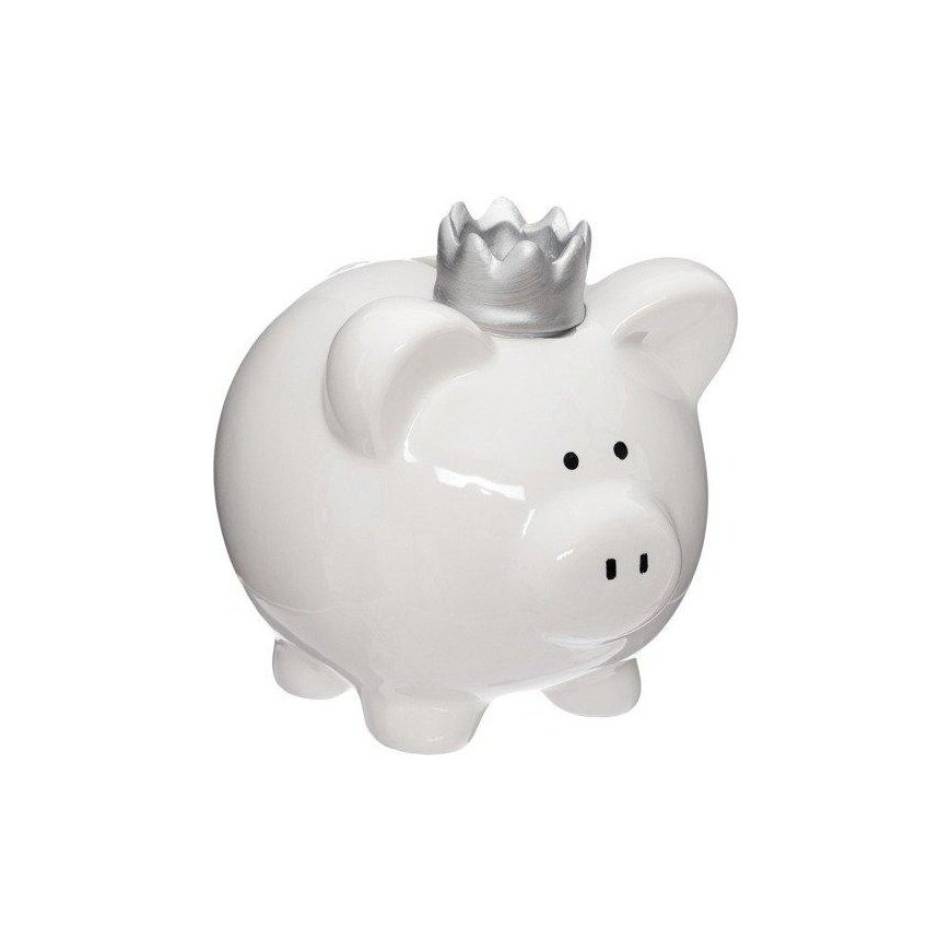 Atmosphera Piggy Bank maissilla, valkoinen väri