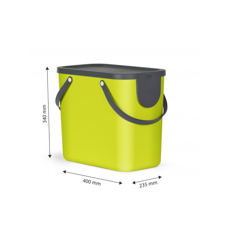 Rotho Albula 25 L Rectangular Lime – 3