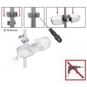 CADDY Premium shower shelf mounted shower rail, WENKO CADDY Premium shower shelf mounted shower rail, WENKO
