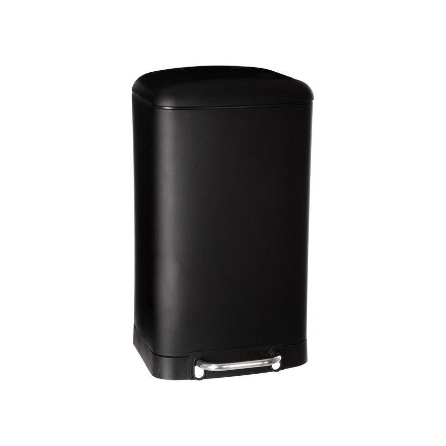 5five Simply Smart Trash Can with Lid Opening Foot, a simple container with an interesting design