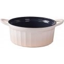 Round enameled cast iron pot Zyle ZY13KI Ø28, white, 5.5 l Round enameled cast iron pot Zyle ZY13KI Ø28, white, 5.5 l