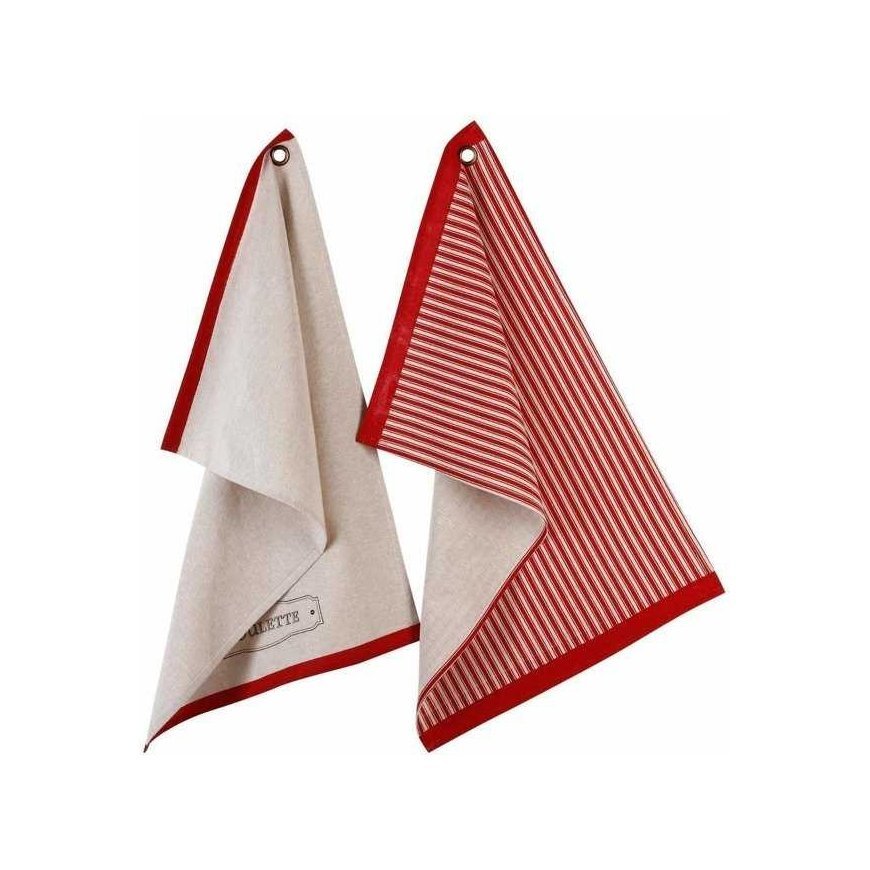 Cotton POULETTE cotton kitchen towels, 45 x 70 cm, 2 pcs. – 2