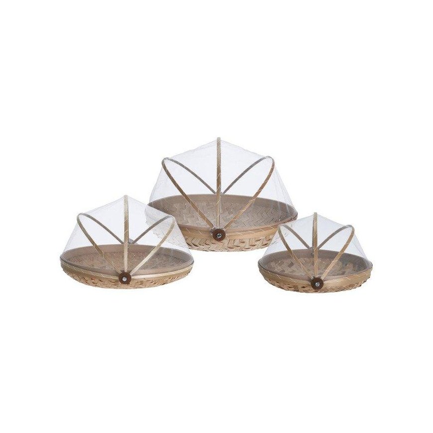 Affek Design Bamboo Bambukuituinen leipäkori, käytännöllinen keittiön ruoka-astia. – 3