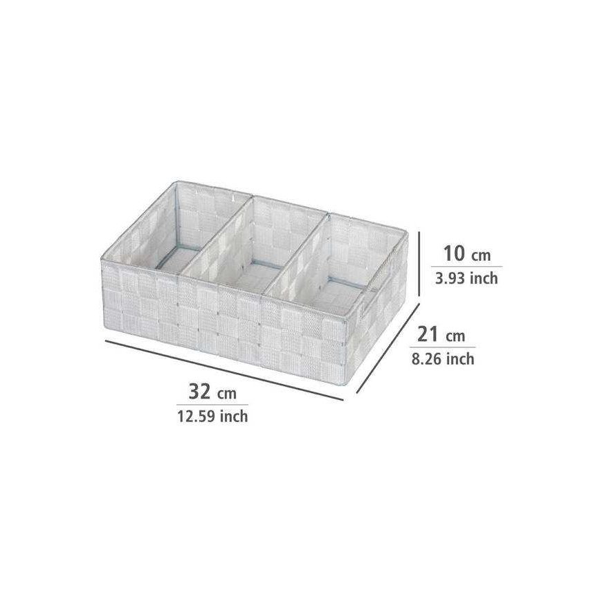 Wenko Adria plastic bath stopper with handle 21 x 10 x 32 cm White – 2