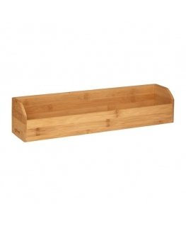 Bamboo Kitchen organizer with magnet, L, bamboo