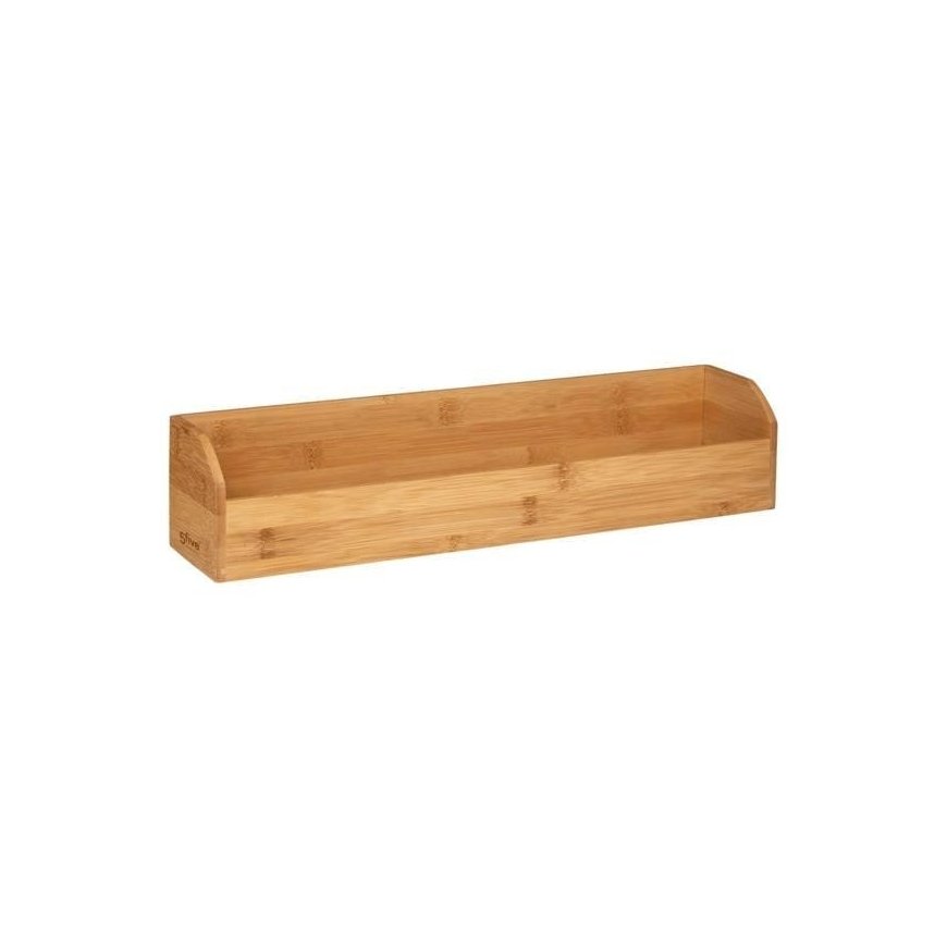 Bamboo Kitchen organizer with magnet, L, bamboo