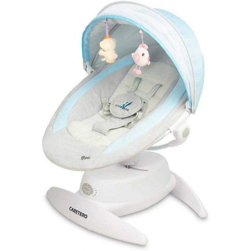 Caretero Opti - multifunctional rotating lounger | Blue – 5