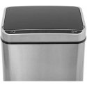 5five Simply Smart Steel Automatinė šiukšlių dėžė 40L, nerūdijančio plieno, sidabro 5five Simply Smart Steel Automatinė šiukšlių dėžė 40L, nerūdijančio plieno, sidabro