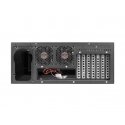 Lanberg SC01-4504-10B modulāra servera šasija Rack (4U) 0 GB