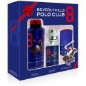 BEVERLY HILLS Polo Club Sport Nr. 8 dovanų rinkinys tualetinis vanduo 50 ml + dezodorantas 175 ml + 50 ml + rutulinis antiperspi