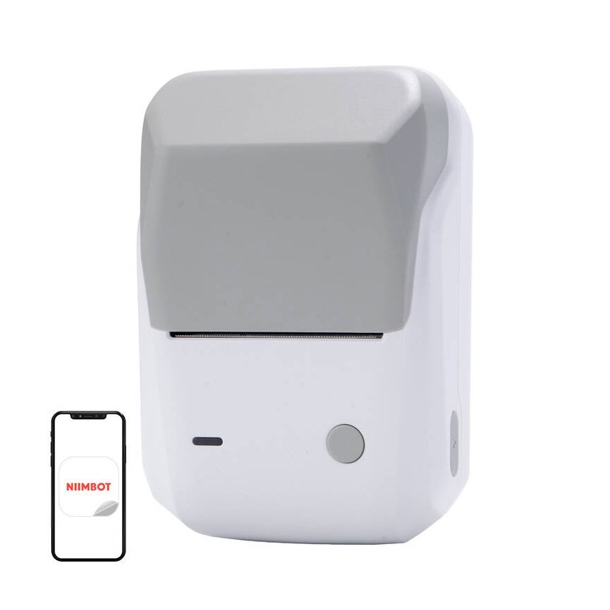 Niimbot B1 Mobile Thermal Label Printer Gray