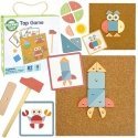 Woopie Wooden forging game with task cards Figures