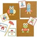 Woopie Wooden forging game with task cards Figures