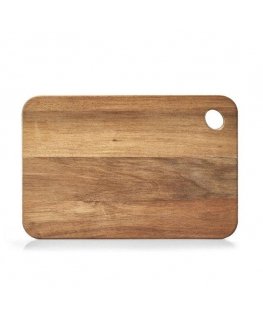 Cutting board, 37 x 25 cm, acacia wood, ZELLER