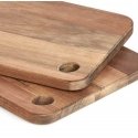Cutting board, 37 x 25 cm, acacia wood, ZELLER